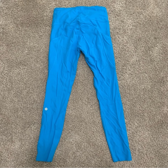 NWOT Lululemon Fast and Free High-Rise Tight 25" Azure - Picture 5 of 5